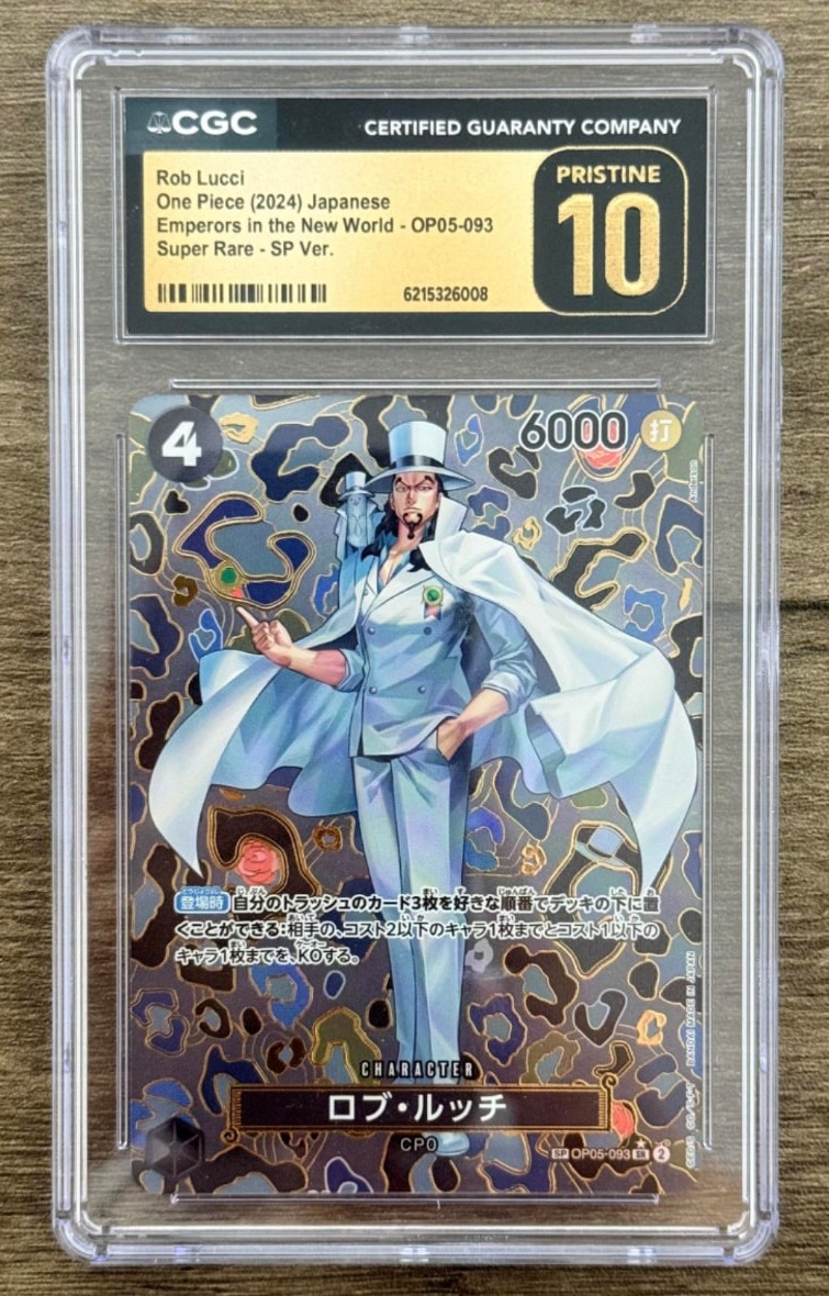 Rob Lucci CGC Pristine 10
